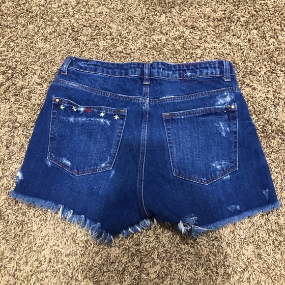Zara Denim high waist short - Picture 2 of 5